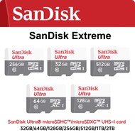 Sandisk Ultra Micro SD Card 32GB 64GB 128GB A2 Class10 UHS-1 TF Flash Memory Card For Phone Tablet