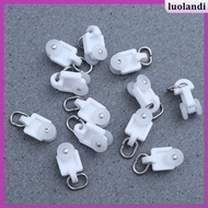 50PCS Curtain Rolle Curtain Rail Accessories Mute Hook Track Pulley Ball Hook Roller