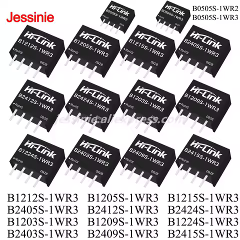 DC-DC Power Module B1212S B1205S B1215S B2405S B2412S B2424S B1203S B1209S B1224S B2403S B2409S-1WR3