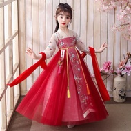 READY DRESS HANFU MERAH IMLEK CNY