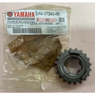 GEAR 6th WHEEL-YAMAHA DT125-20T-2A6-17261-00-YAMAHA