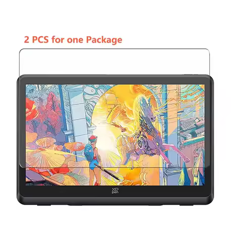 Screen Protector ONLY for XP PEN Artist 22 Plus Drawing Monitor Paper Like Feeling Matte Film (2pcs)