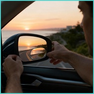 Blind Spot Mirror Waterproof Adhesive Universal 360 Degree Convex Exterior Accessories Blind Spot Mi