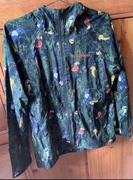 Columbia 鸚鵡印花防水外套 L 碼