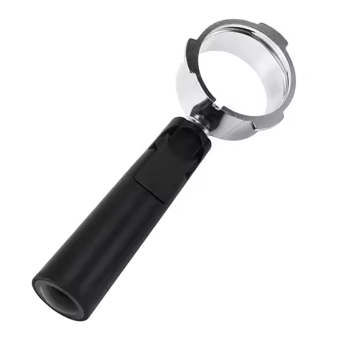BHTS-2X,51Mm Stainless Steel Bottomless Coffee Portafilter For Professional Coffee Maker Accessory