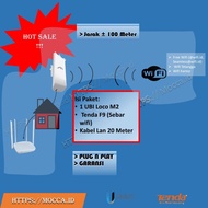 Paket Ubi Loco M2 & Tenda F9 Nembak Wifi