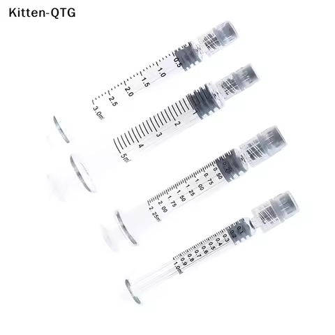 NEW New Glass Syringe Luer Lock Syringe Borosilicate Glass Prefillable Syringe