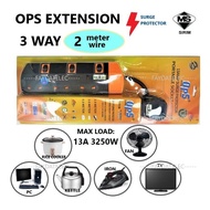 OPS 613N 3G HEAVY DUTY EXTENSION (2M) (SURGE PROTECTOR) (SIRIM)
