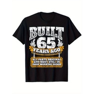 Funny 65th Birthday Shirt B Day Gift Saying Age 65 Year Joke T Shirt Cotton, , T shirt to Set off Y
