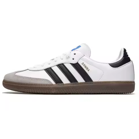 Adidas Men's and Women's Shoes Trefoil Samba Og Low-Top Sneakers Comfortable Sports Casual Shoes B75