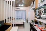 อพาร์ตเมนต์ 1 ห้องนอน 1 ห้องน้ำส่วนตัว ขนาด 32 ตร.ม. – มาอาร์ลิกา (4-Pax Tagaytay Studio w/ Pool | P