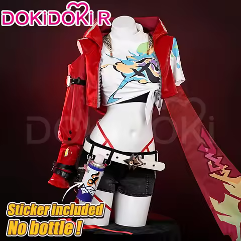 IN STOCK Rappa Cosplay Costume Game Honkai:Star Rail DokiDoki-R Women Halloween Costume HSR Rappa St
