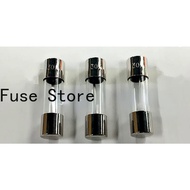 5PCs 5AG explosion proof fuse gold tubular 10*38mm 45A 250V