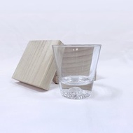 附木盒 精緻客製化威士忌杯 雪山杯 富士山杯 玻璃杯 雷射雕刻
