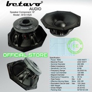 speaker component 18 inch betavo b18 v520 speaker komponen 18 inch