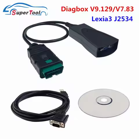 2024 Lexia3 Diagbox V9.129 V9.85 OBD2 Diagnostic Tool Lexia 3 PP2000 V9.125 V9.91 V7.83 OBDII Code S