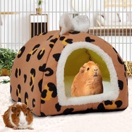 Hamster Nest Bed Cozy and Washable Guinea Pig Bed for Small Animals Perfect Hideout for Hedgehogs Rats Rabbits and More