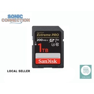 Sandisk Extreme Pro SD Card 512GB/1TB (200MB/s)(Limited Lifetime Warranty)