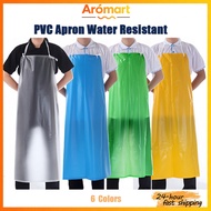 Multiple Colors PVC Apron Waterproof Oil-proof, Acid and alkali Butcher Industrial apron