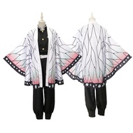 Kochou Shinobu Cosplay Demon Slayer Kimono And Haori For Women W603