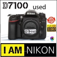 Nikon D7100 Dslr camera Body Only (Used) .