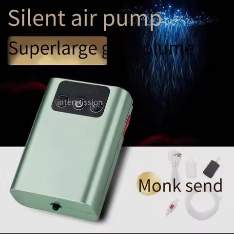 Fish tank oxygen pump outdoor fishing special waterproof oxygen machine rechargeable lithium battery