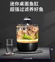 迷你魚缸 （有泵）
