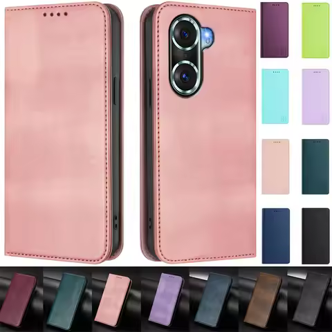 Magnetic Case for Honor 60 Pro Capa Leather Flip Stand Wallet Case for Honor 60 Pro Honor60 SE 50 Li