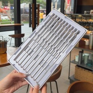 Chockmen 10 Đôi Bộ Đũa Chống Trơn Trượt 316L Inox Cao Cấp Có Hộp Quà Tặng Sử Dụng Tại Nhà Phụ Kiện Ă