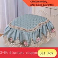 YQ43 Rice Cooker Cover Towel Rice Cooker Cover High-Grade Lace Fabric Dirt-Proof Cover Oval Square Multi-Purpose Univers