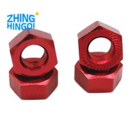 4Pcs 17mm M10 Metal Wheel Hex Nut M10XP1.0 NT002 for JLB Racing CHEETAH 11101 21101 J3 Speed 1/10 RC