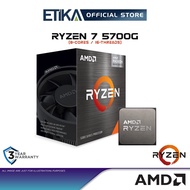 AMD Ryzen 7 5700G | 8-Cores AM4 Socket CPU Processor | AMD Radeon Graphics | AMD Wraith Stealth Cool