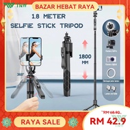 TNW L16/L18  Wireless Selfie Stick Tripod Bluetooth Remote Monopod Stand 3 in 1 Stand Phone Tripod f