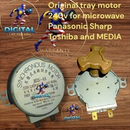 ORIGINAL TRAY MOTOR FOR MICROWAVE PANASONIC SHARP MEDIA AND TOSHIBA