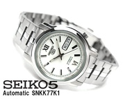 Win Watch shop นาฬิกา SEIKO 5 Automatic รุ่น SNKL51K1 นาฬิกาข้อมือผู้ชาย สายแสตนเลส - มั่นใจ ของแท้ 100% รับประกันศูนย์ 1 ปีเต็ม