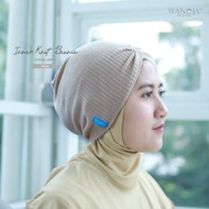 CIPUT RAJUT BEANIE KERUT BY WANOJA HIJAB