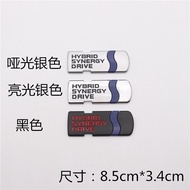 For Toyota Car Logo Hybrid Bumper Stickers Hybrid Car Logo Metal Sticker Hybrid Car Tail Stickers dq