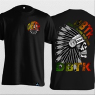 DBTK Indian T-Shirt with Distro Image, Black 24s YL-177