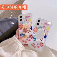 Photo frame Put photo Phone case Compatible With IPhone 15 14 13 12 11 Pro Max 6 7+ 8 XS X XR Plus S