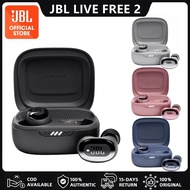 JBL Live Free 2 Tws True Wireless Bluetooth Earbuds HK version Headset IPX5 Waterproof Earphone With Mic