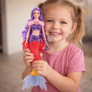 BLISS Mermaid Doll, Cartoon 32cm Light Music Mermaid, Cute Gentle Music Soft Light Children Gift Kid