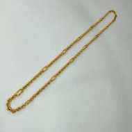 22k / 916 Gold Hollow Nexus Rope Chain