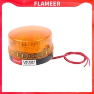 [FlameerMY] Yellow Emergency LED Flashing Strobe Signal Warning Light Lamp Beacon AC220V