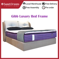 GIBB LUXURY BED FRAME | SINGLE / SUPER SINGLE / QUEEN / KING | DIVAN / DRAWERS / STORAGE BEDFRAME