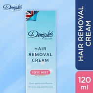 Dimples Hair Removal Cream Rose Mist 120ml