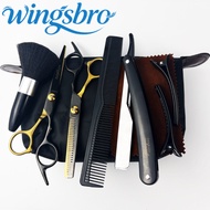 Wingsbro 6.7inch Hair Cutting Scissors Haircut Shears Kit Professional Barber Shears Set, Hairdressi