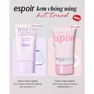 Espoir Water Splash Sun Cream Cica Tone Up/ Water Splash Tone Up Lasting SPF50+ PA++++
