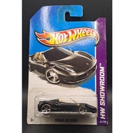 2013 Hot Wheels - Ferrari 458 Spider - Black