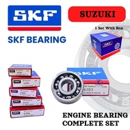 SKF ENGINE BEARING SET SUZUKI RG110 RCV120 TXR150 SMASH110 MOTOR CYCLE BEARING