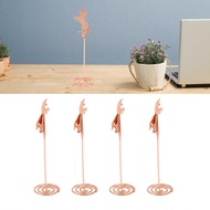 Table Number Holders  Mini Place Card Innovative 10pcs for Wedding Office
